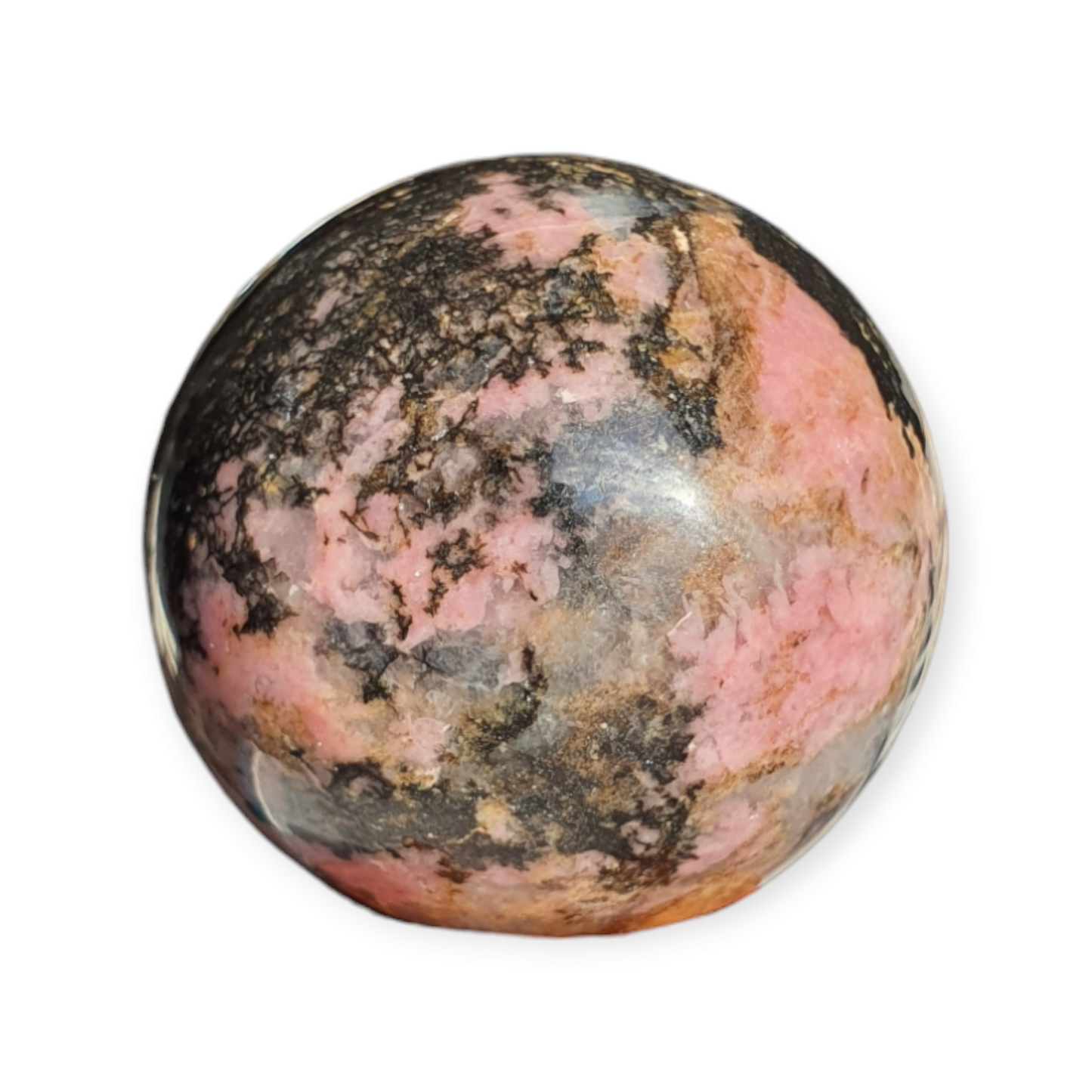 Crystals - Rhodonite Sphere