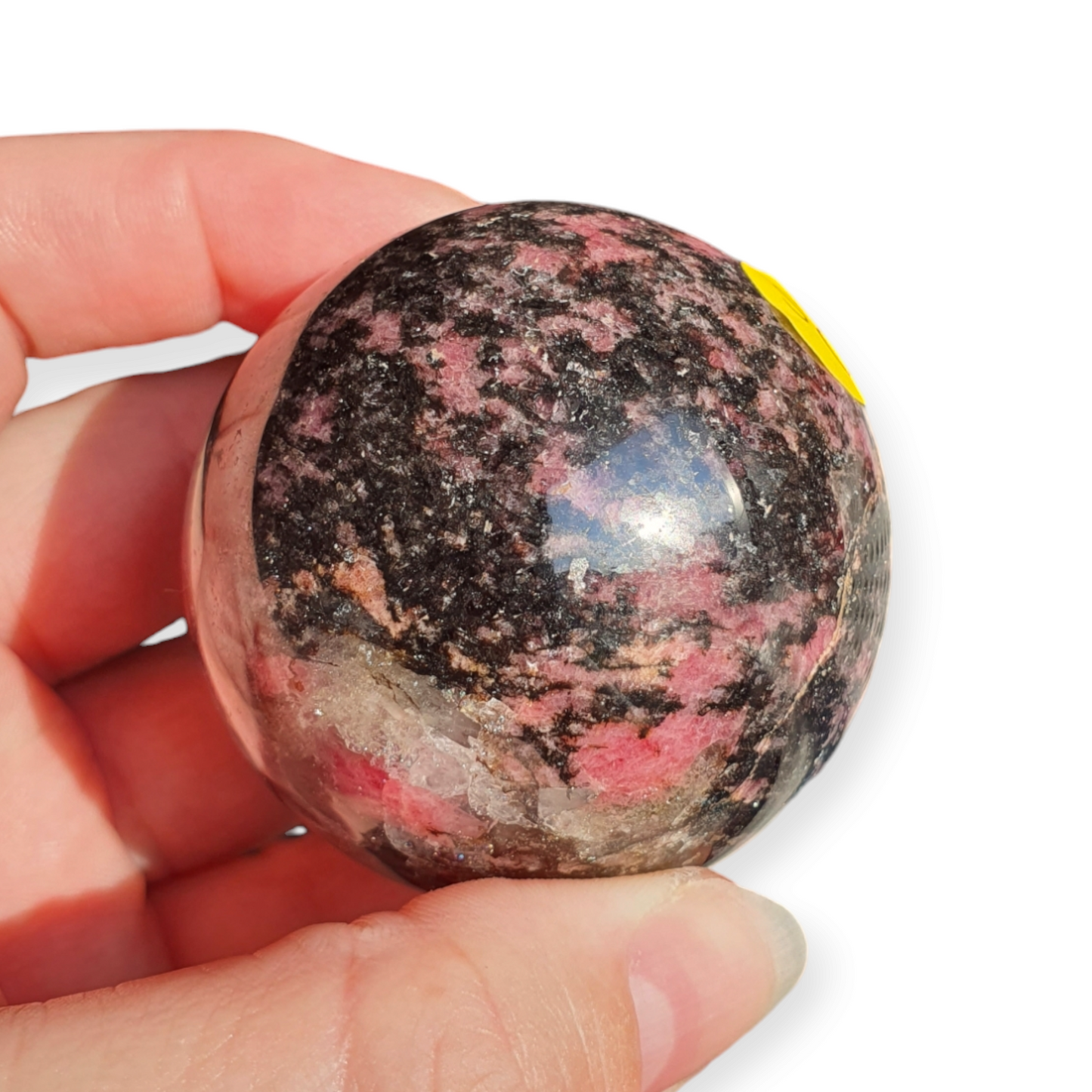 Crystals - Rhodonite Sphere