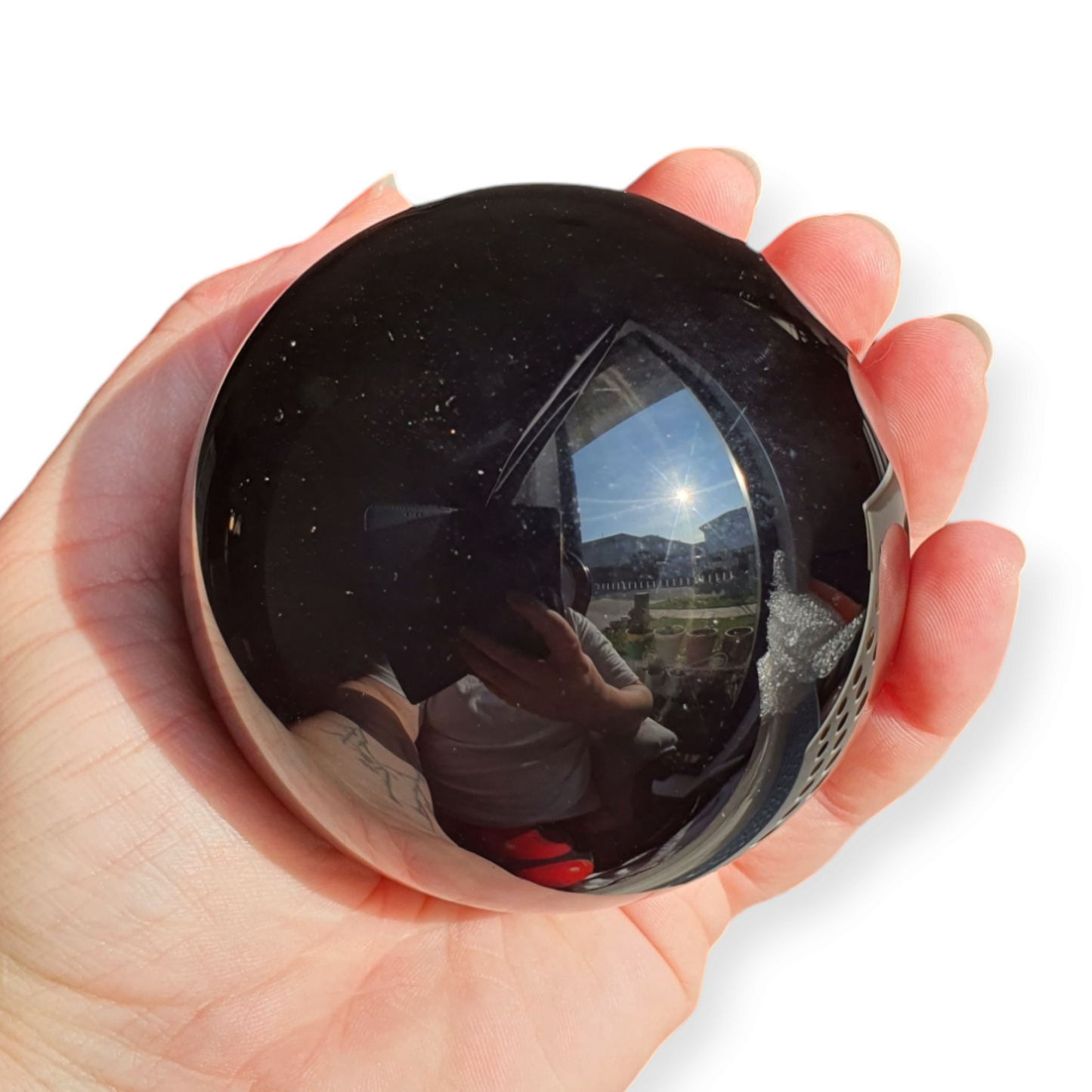 Crystals - Black Obsidian Sphere