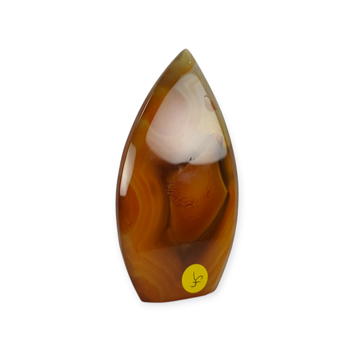 Crystals - Carnelian Polished Teardrop