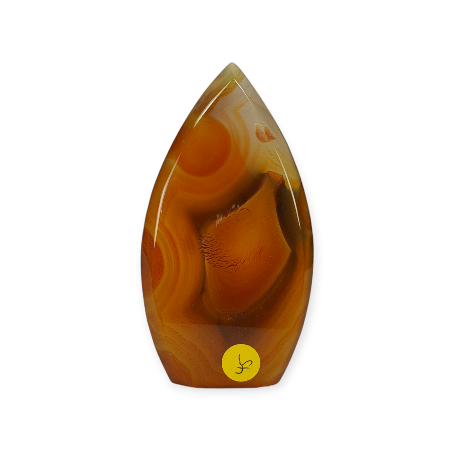 Crystals - Carnelian Polished Teardrop