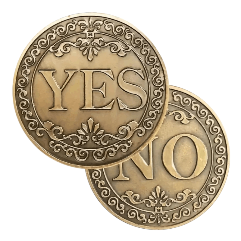 Mystic Divination and Decision Coin