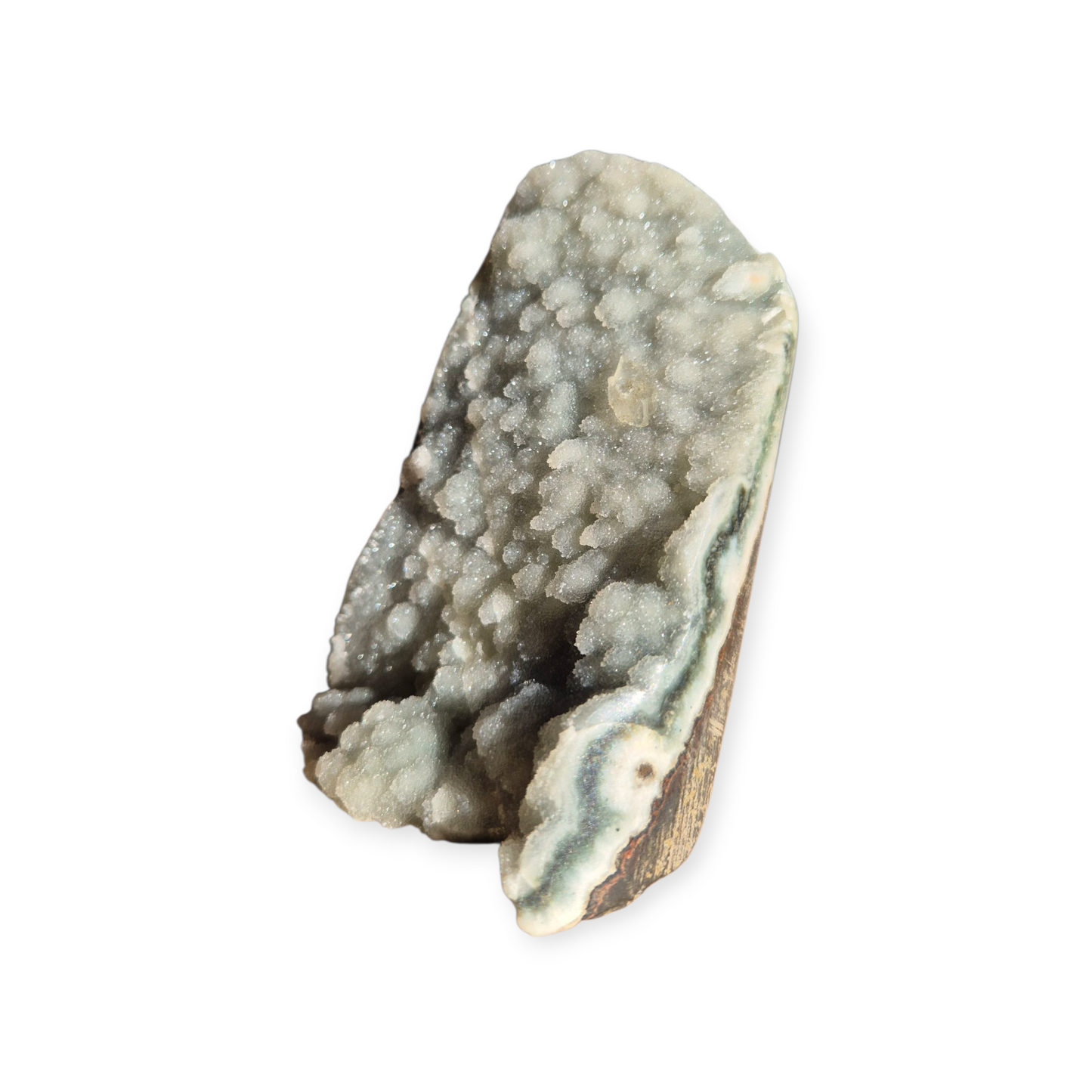 Crystals - Prasiolite (Green Amethyst) Cluster - Natural and Rare