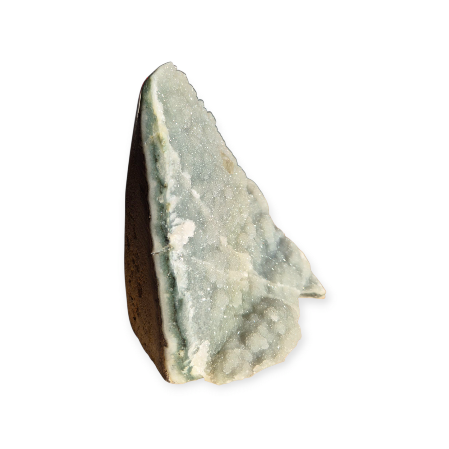 Crystals - Prasiolite (Green Amethyst) Cluster - Natural and Rare