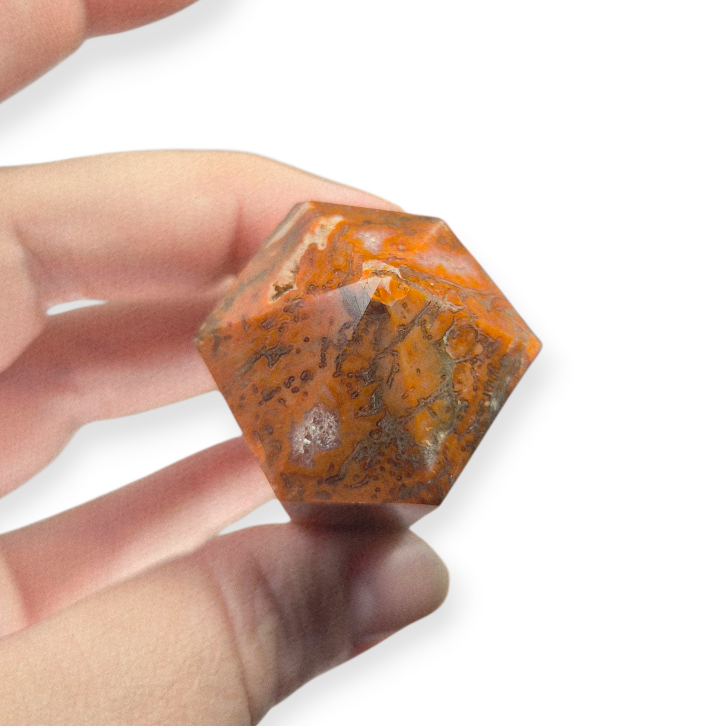 Crystals - Red and Green Moss Agate Generator/Point