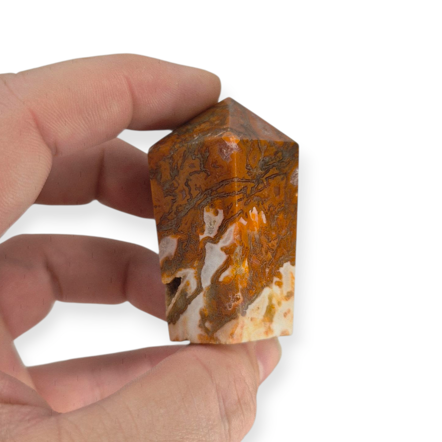 Crystals - Red and Green Moss Agate Generator/Point