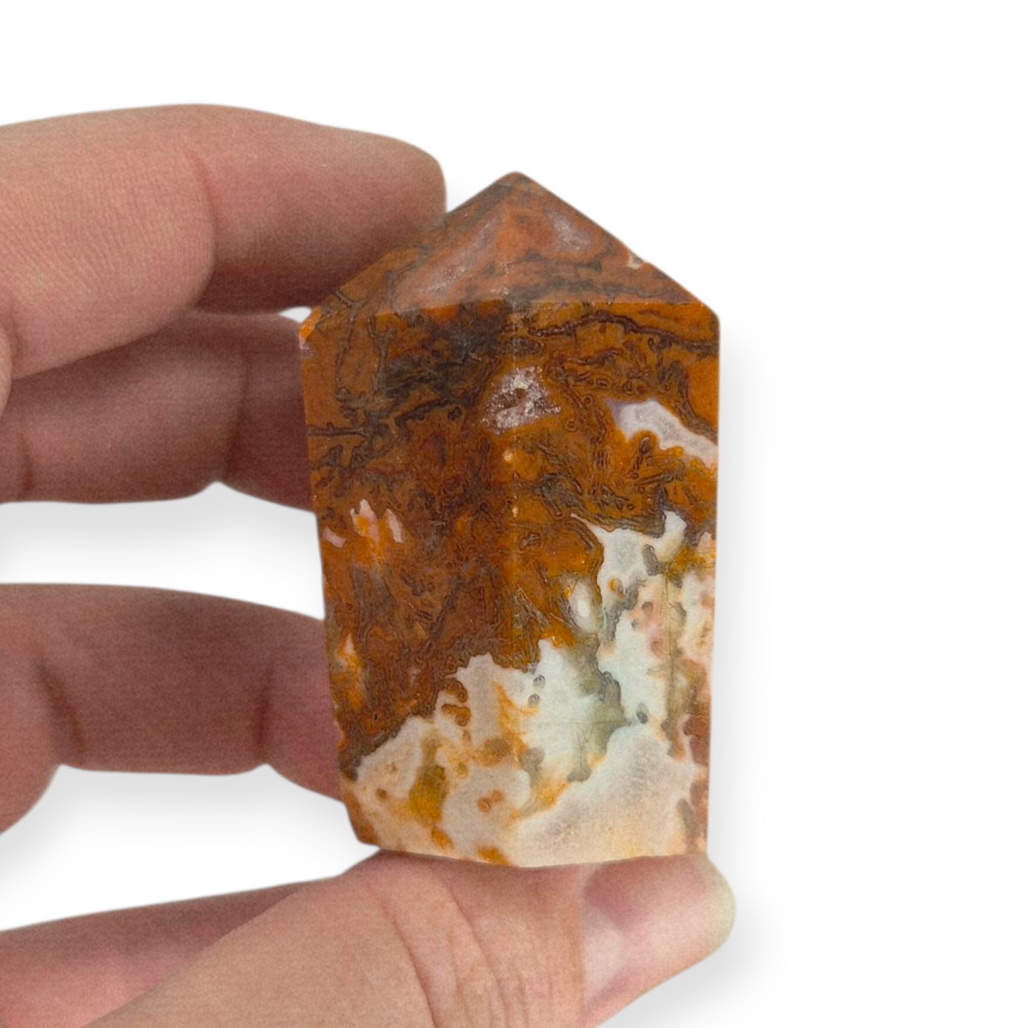 Crystals - Red and Green Moss Agate Generator/Point