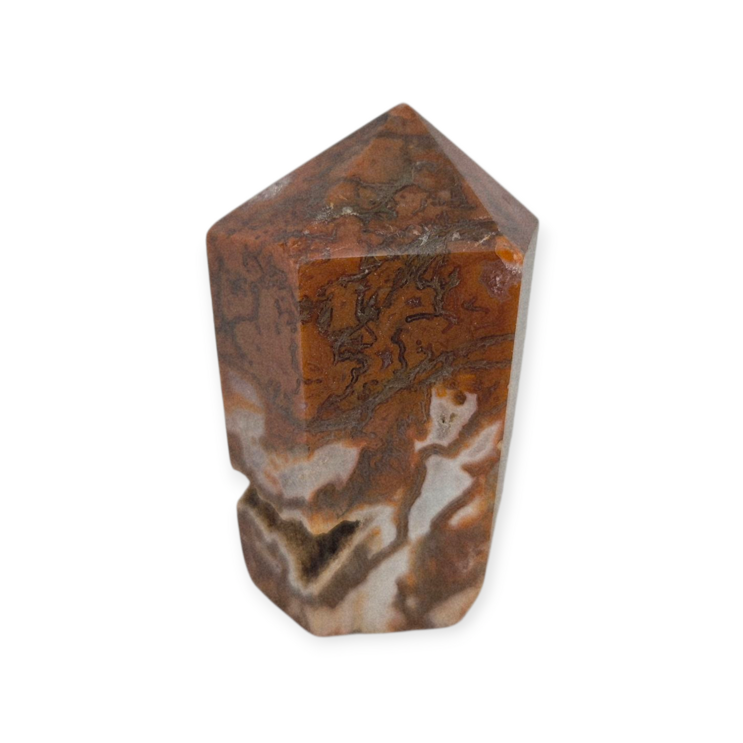 Crystals - Red and Green Moss Agate Generator/Point