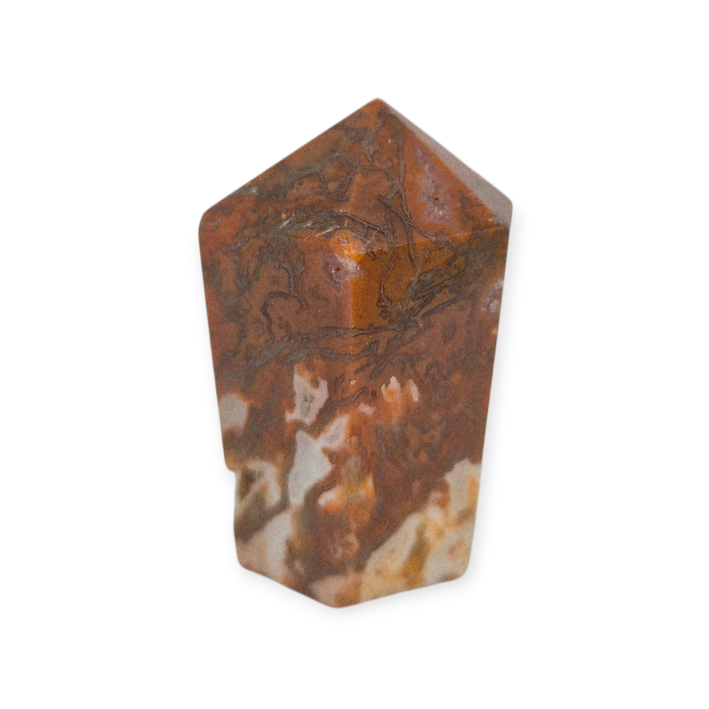 Crystals - Red and Green Moss Agate Generator/Point
