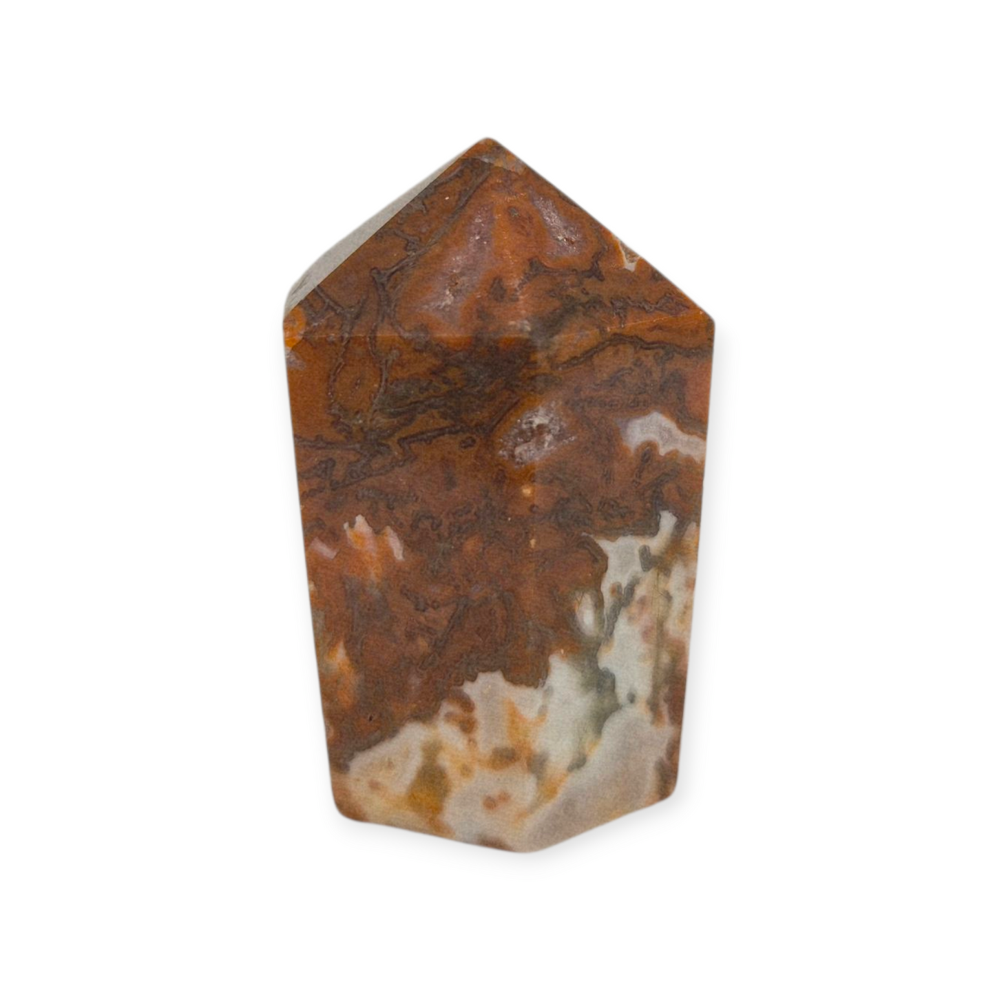 Crystals - Red and Green Moss Agate Generator/Point