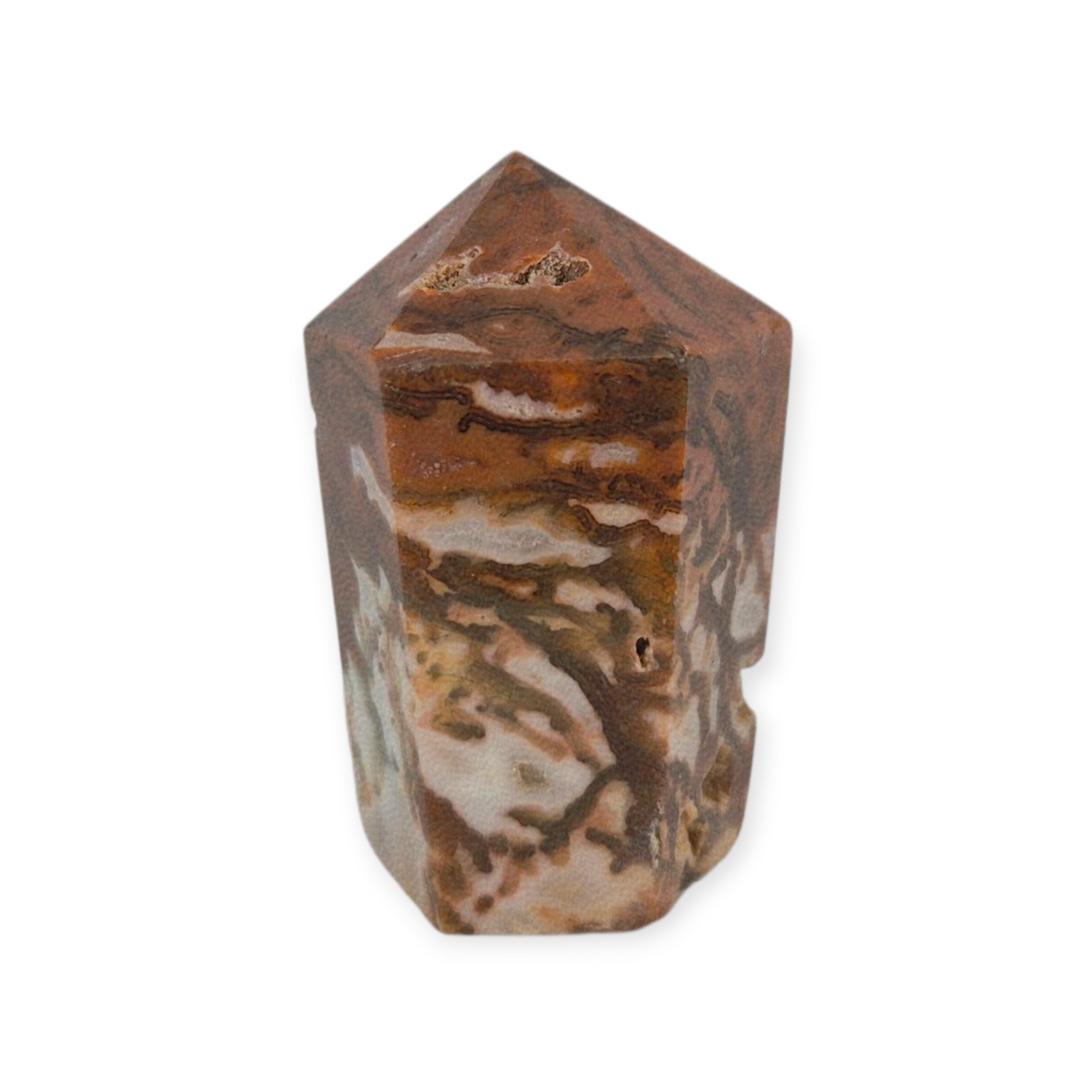 Crystals - Red and Green Moss Agate Generator/Point