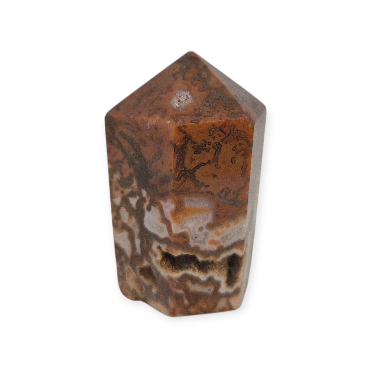 Crystals - Red and Green Moss Agate Generator/Point