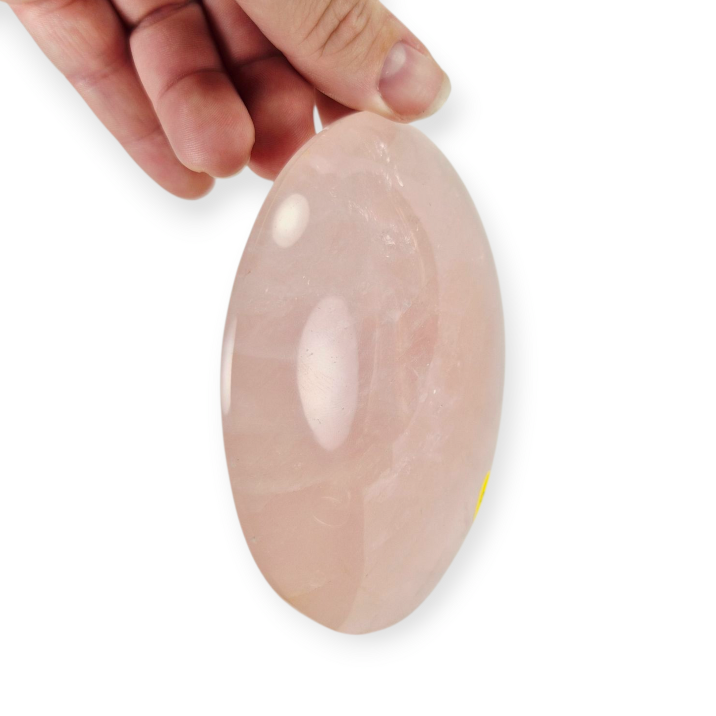 Crystals - Rose Quartz Discus/Disc Freeform