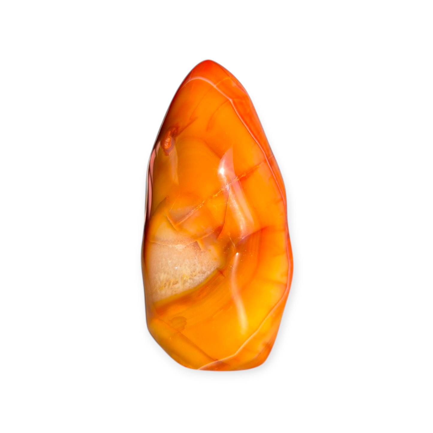 Crystals - Carnelian Polished Flame