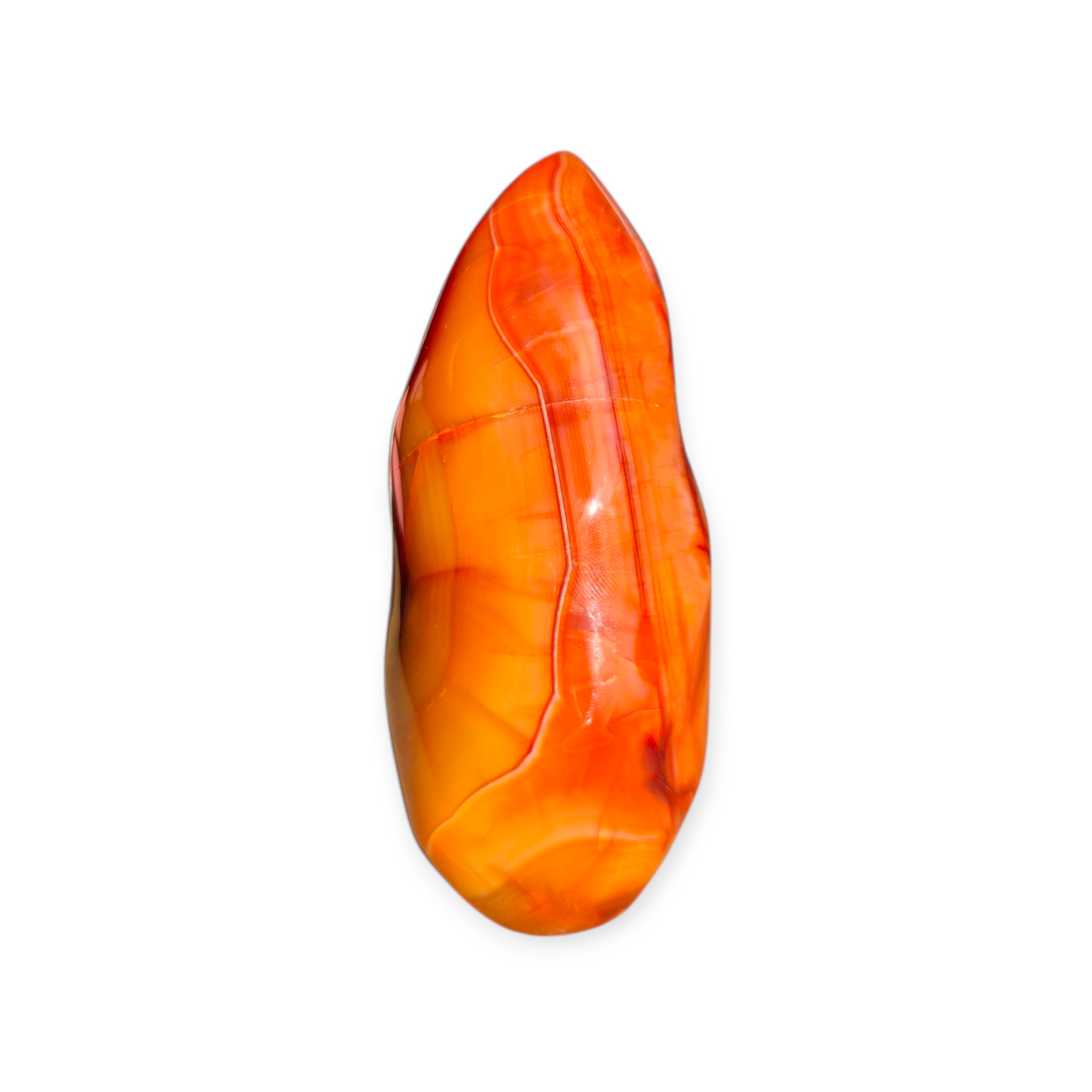 Crystals - Carnelian Polished Flame