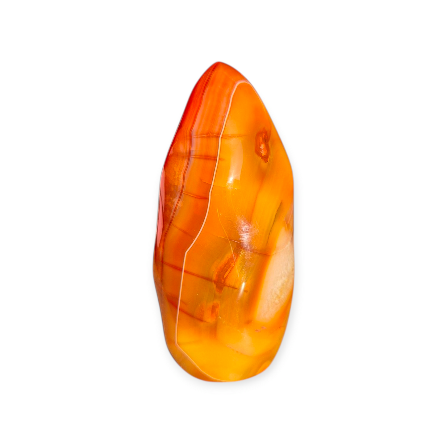 Crystals - Carnelian Polished Flame