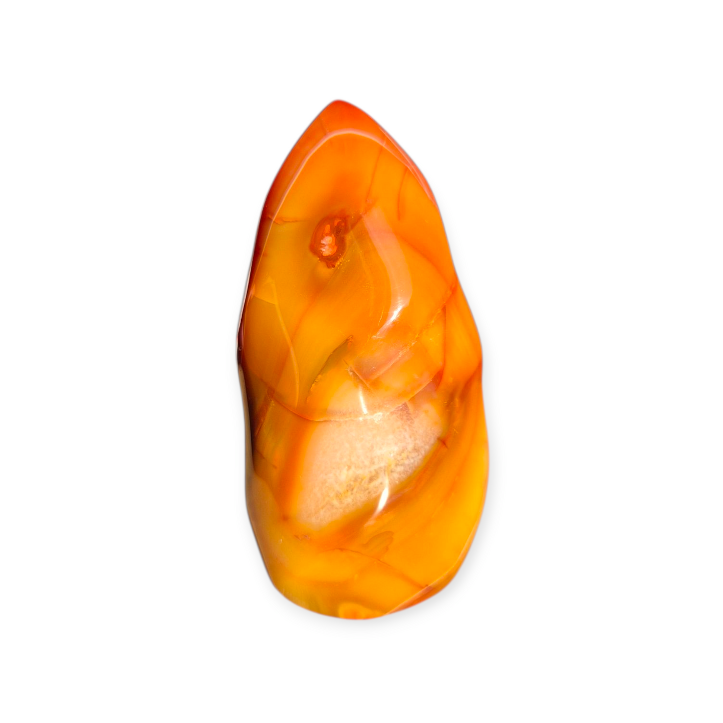 Crystals - Carnelian Polished Flame