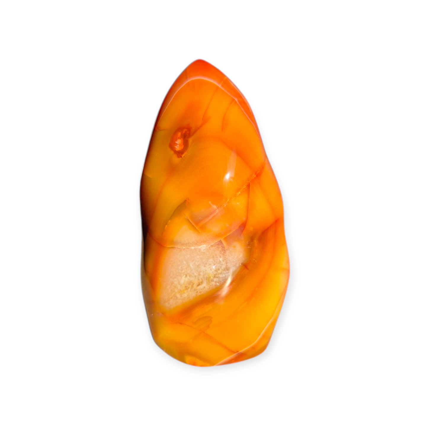 Crystals - Carnelian Polished Flame