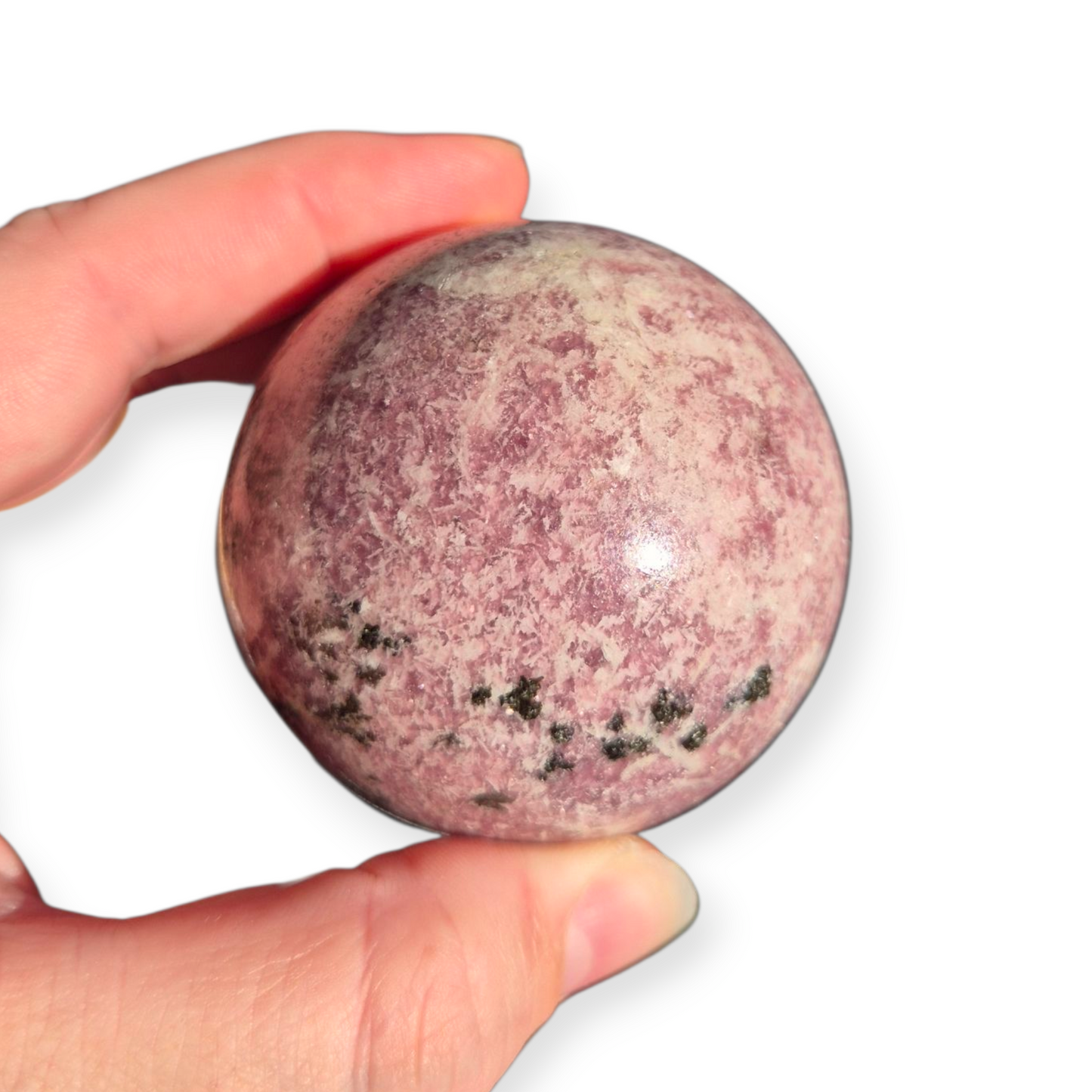 Crystals - Lepidolite Sphere