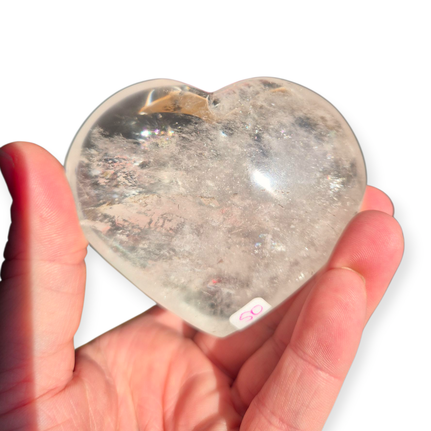 Crystals - Clear Quartz Polished Heart