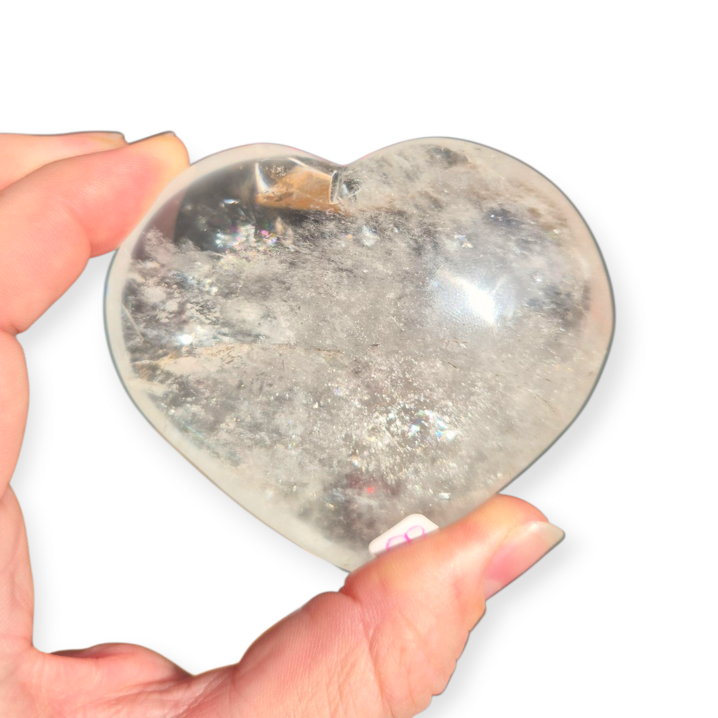 Crystals - Clear Quartz Polished Heart