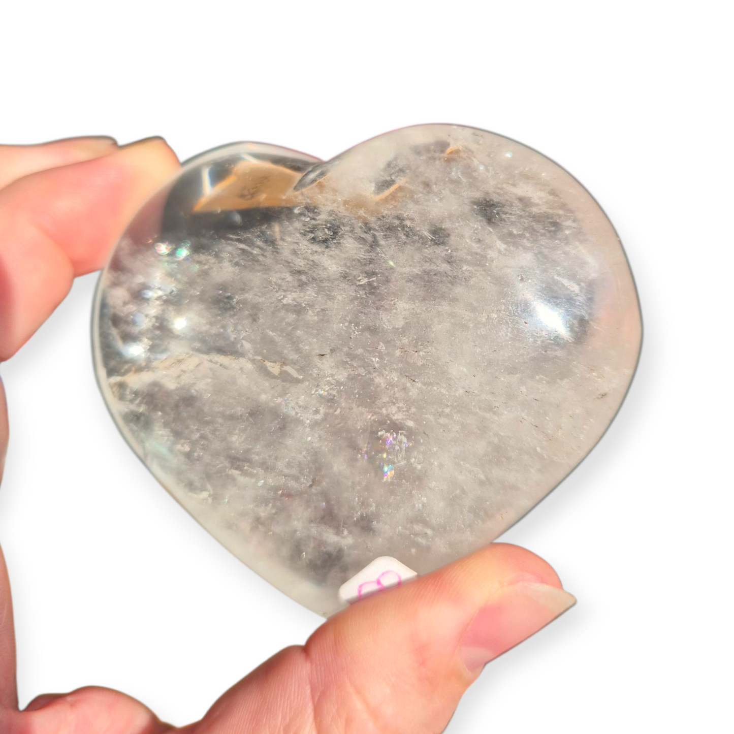 Crystals - Clear Quartz Polished Heart