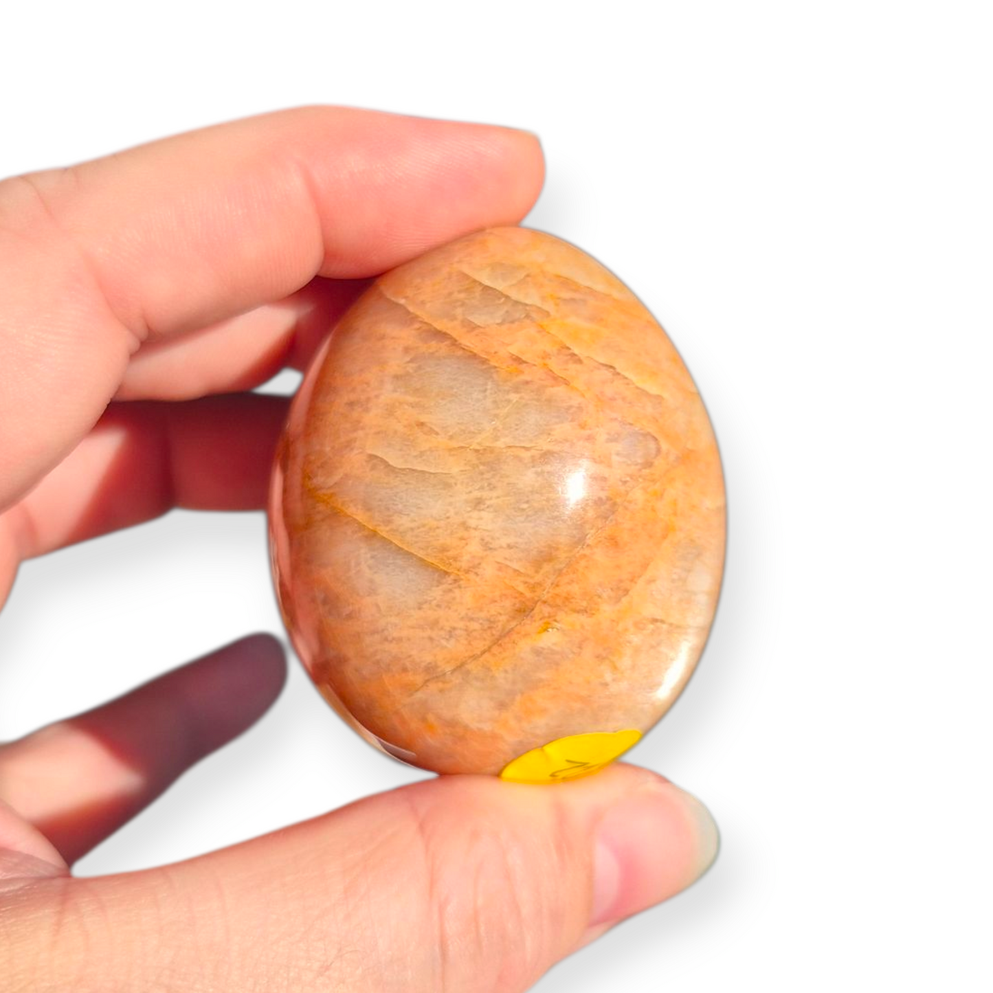 Crystals - Peach Moonstone Polished Egg