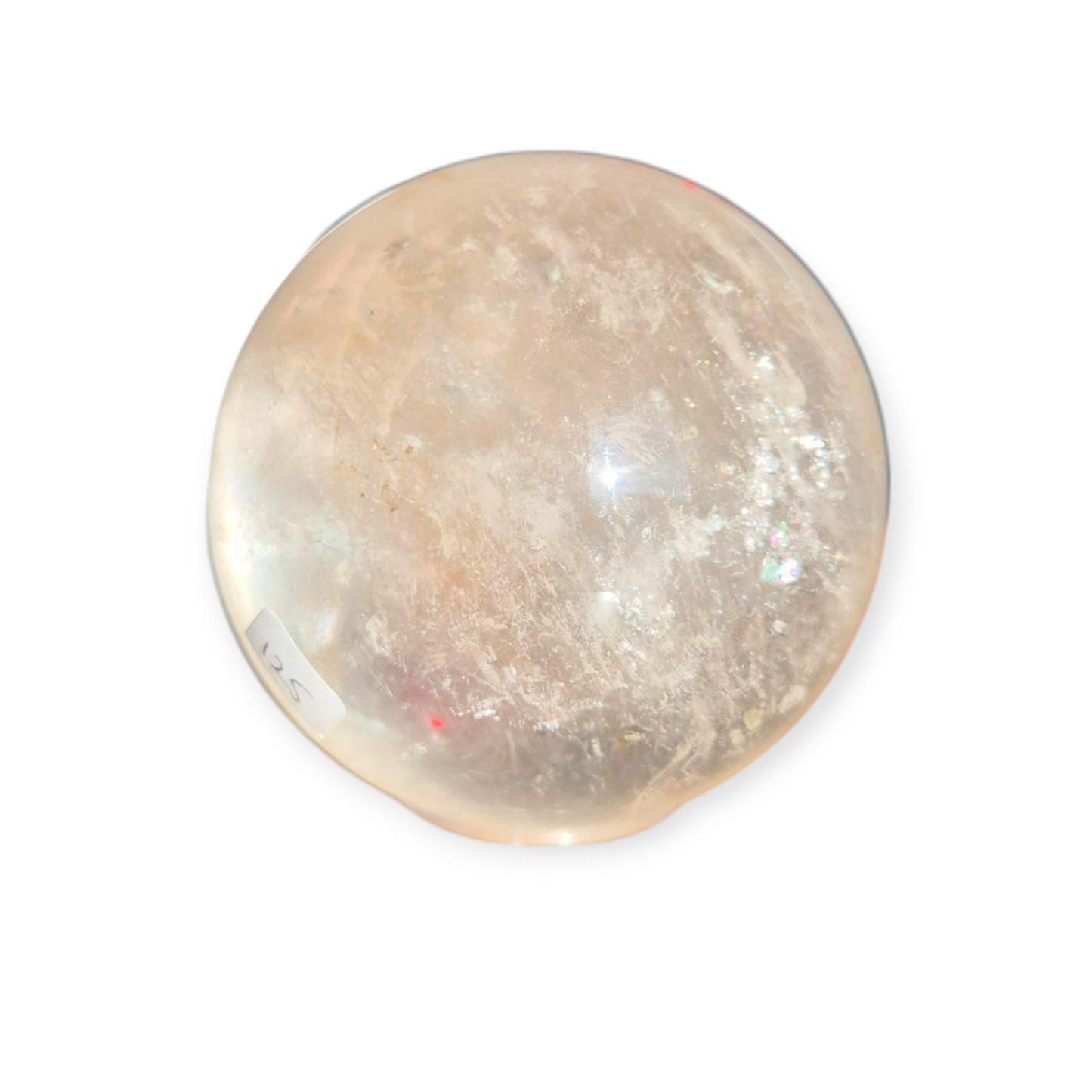 Crystals - Clear Quartz Sphere (High Grade with Hematoid Inclusion)