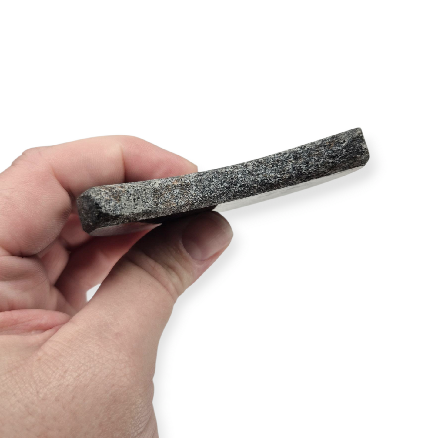 Crystals - Arfvedsonite Moon Carving