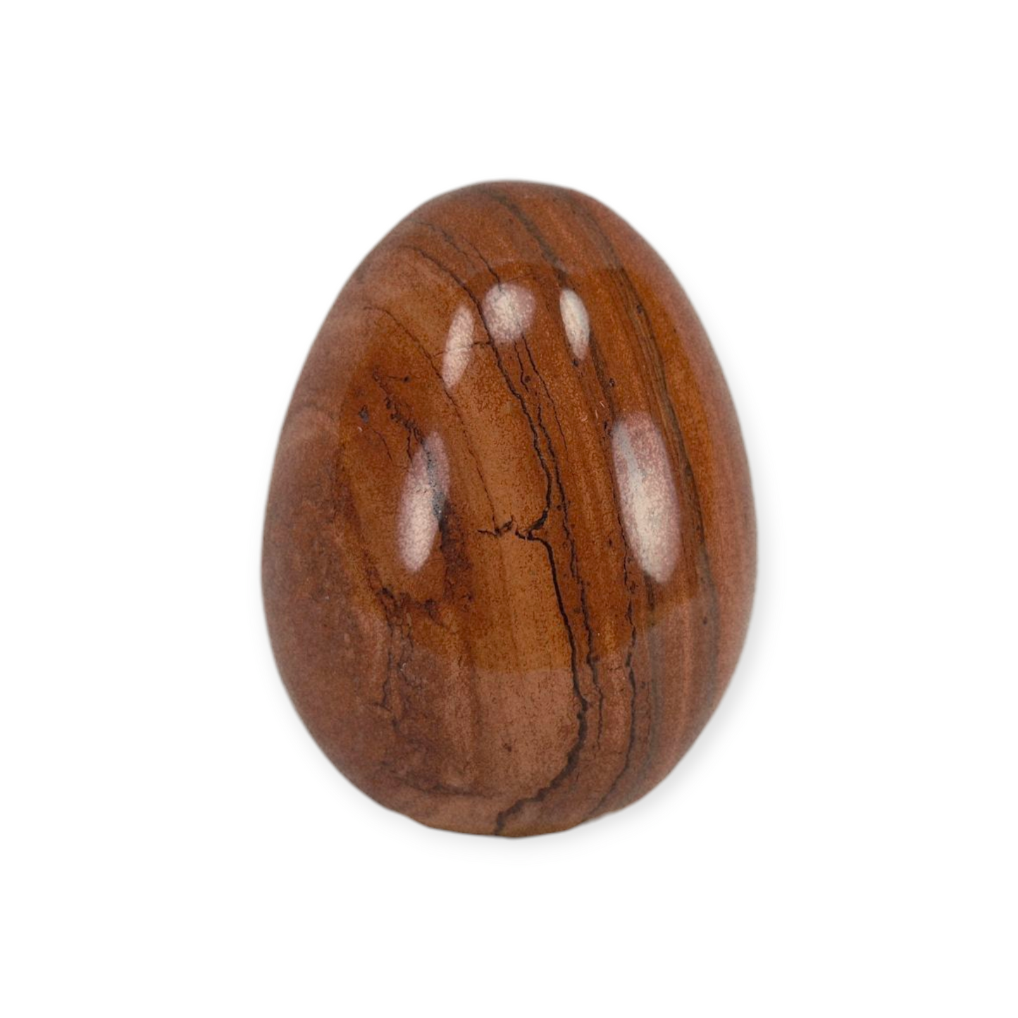 Crystals - Red Jasper Polished Egg