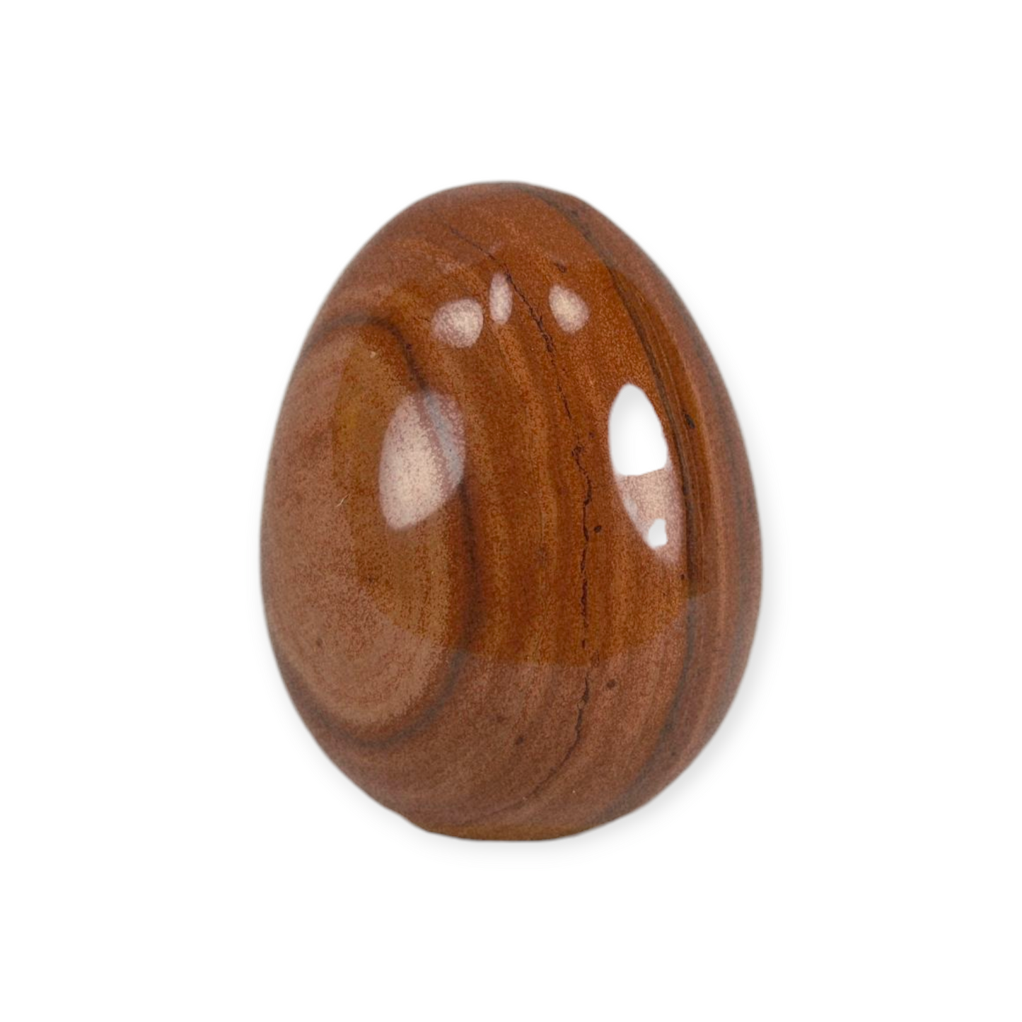 Crystals - Red Jasper Polished Egg