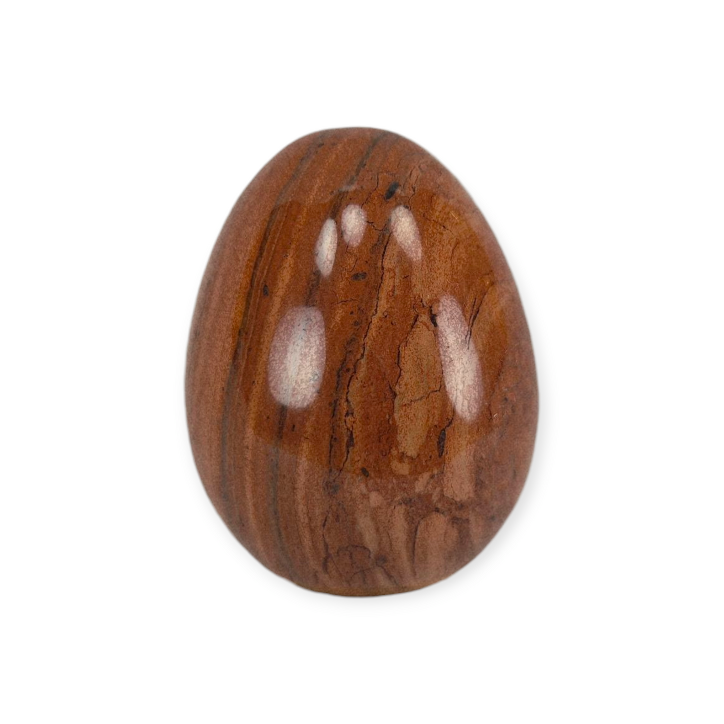 Crystals - Red Jasper Polished Egg