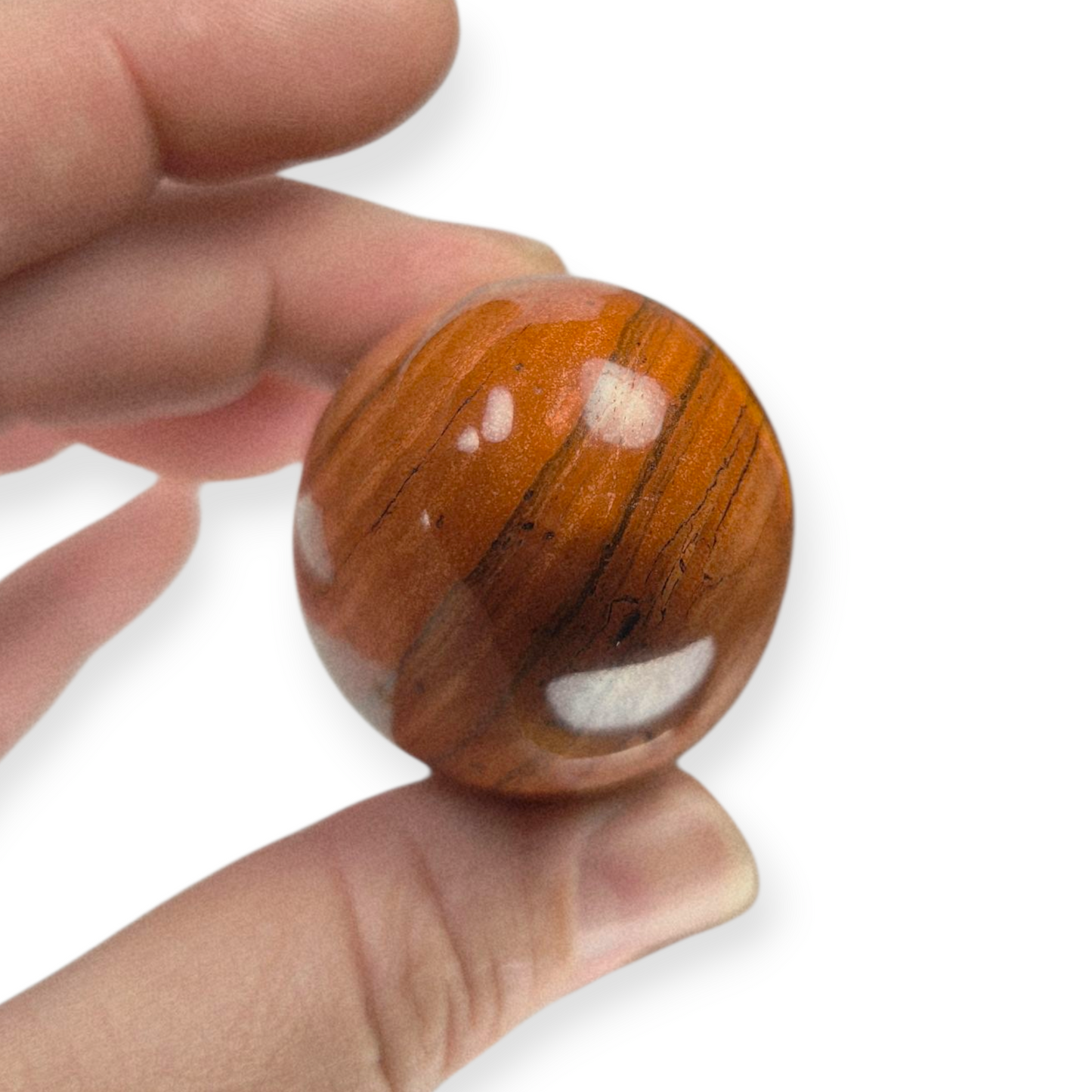 Crystals - Red Jasper Polished Egg