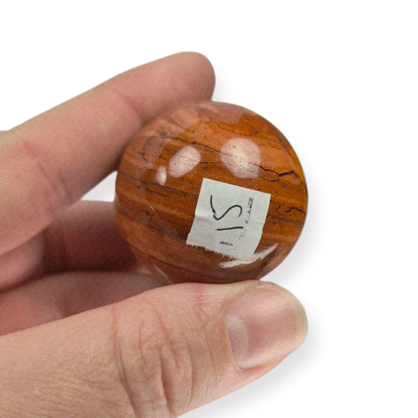 Crystals - Red Jasper Polished Egg