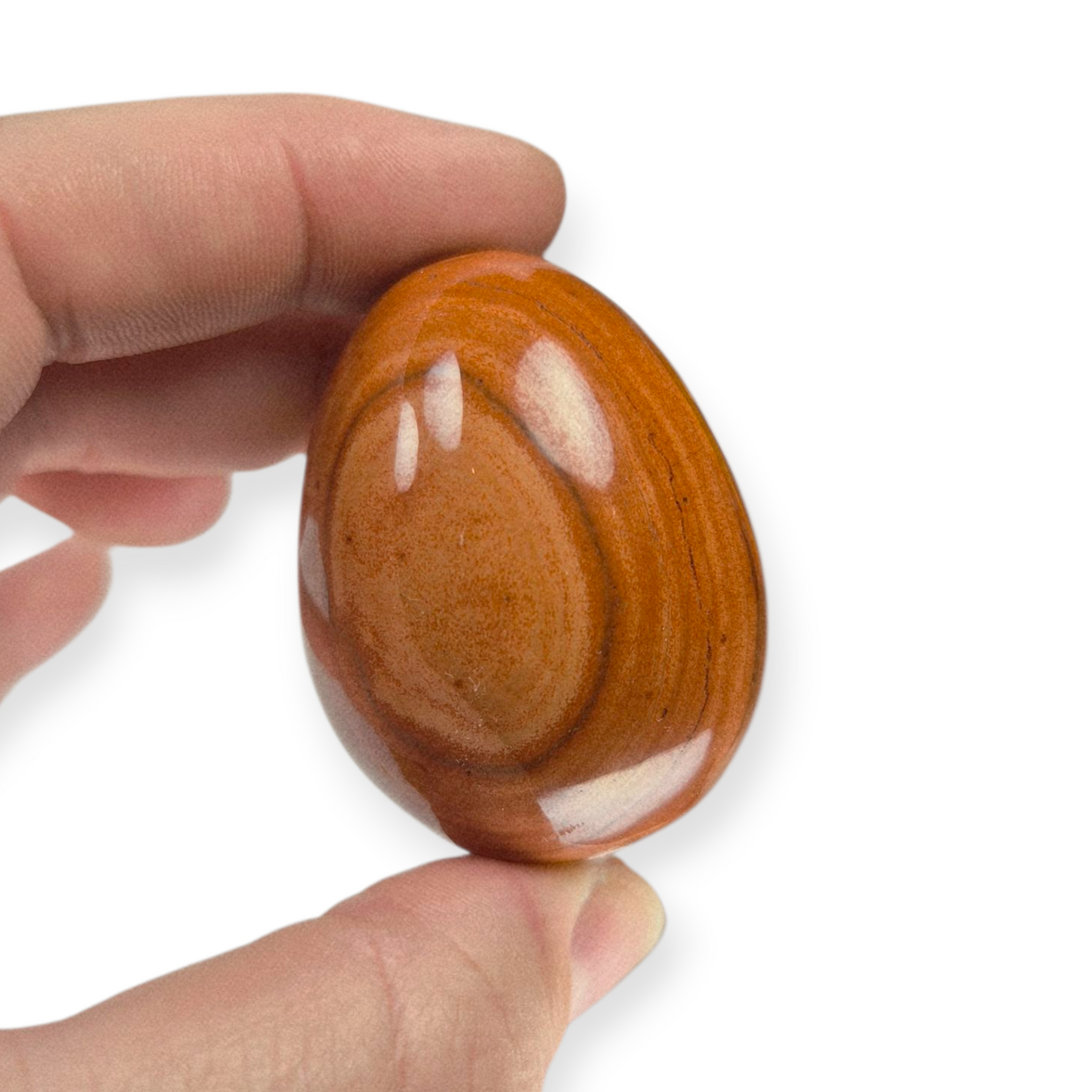Crystals - Red Jasper Polished Egg