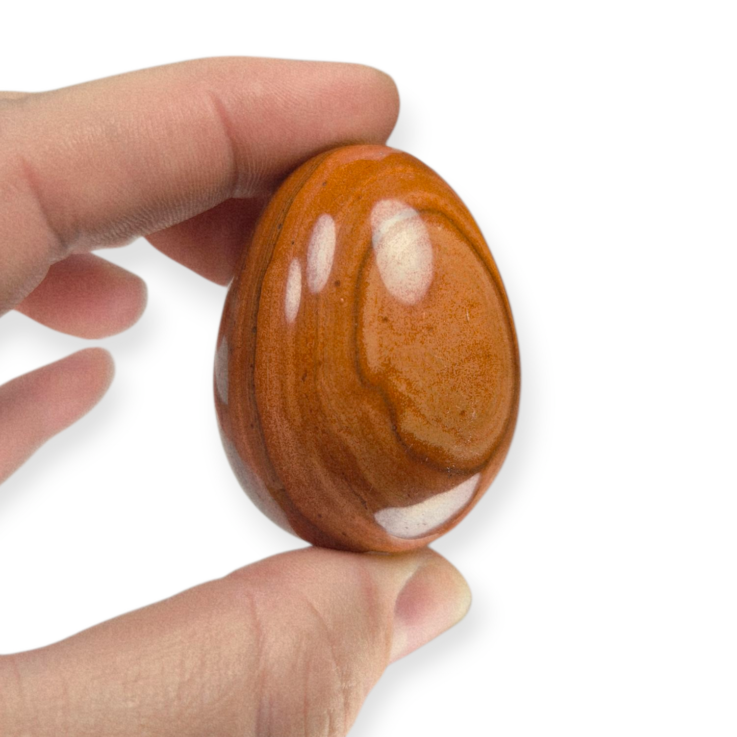 Crystals - Red Jasper Polished Egg