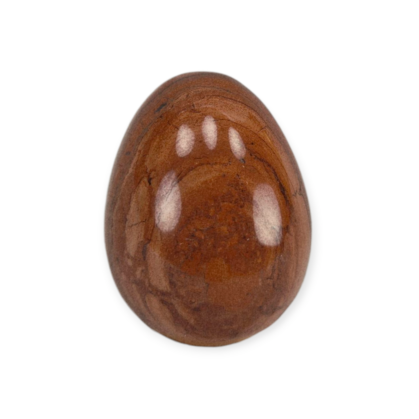 Crystals - Red Jasper Polished Egg