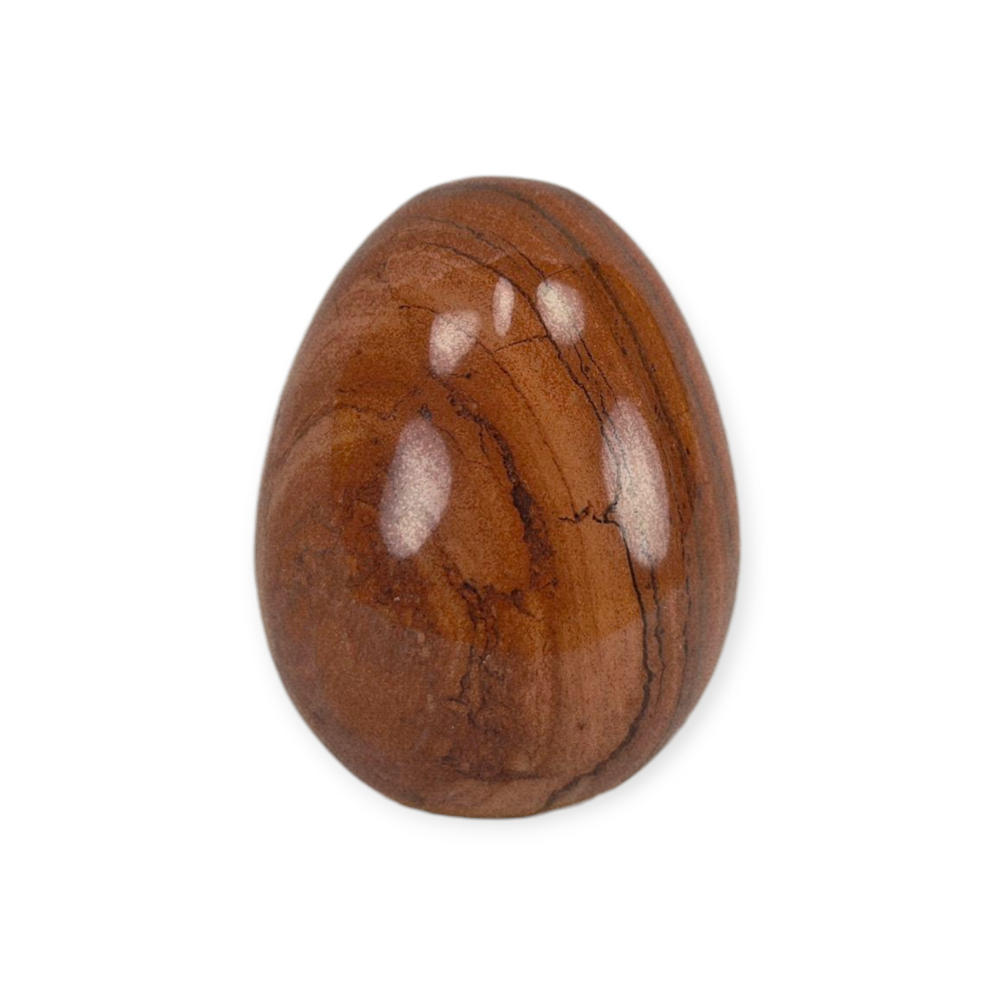 Crystals - Red Jasper Polished Egg