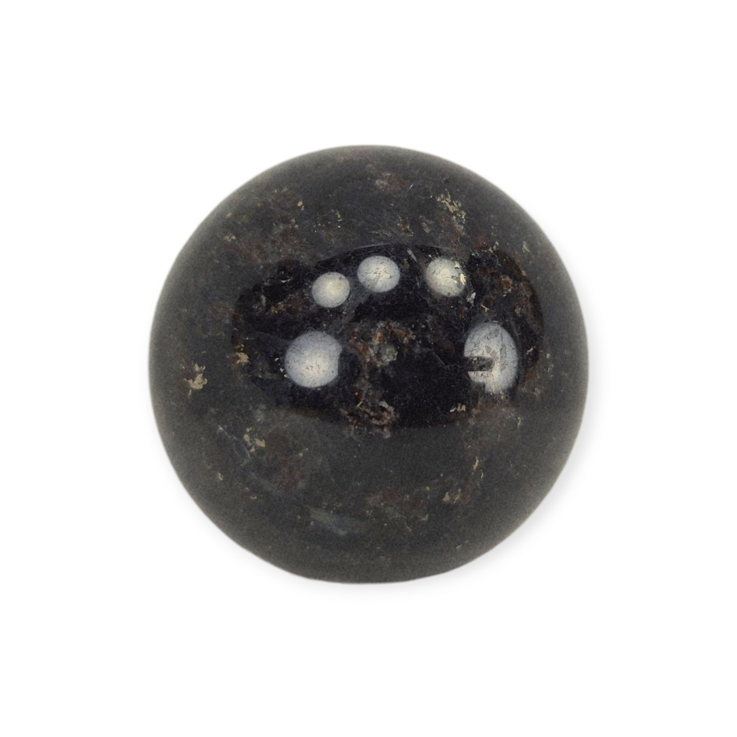 Crystals - Garnet in Arfvedsonite Sphere