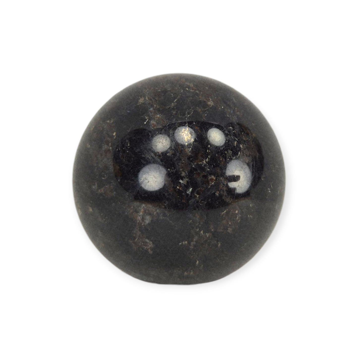 Crystals - Garnet in Arfvedsonite Sphere