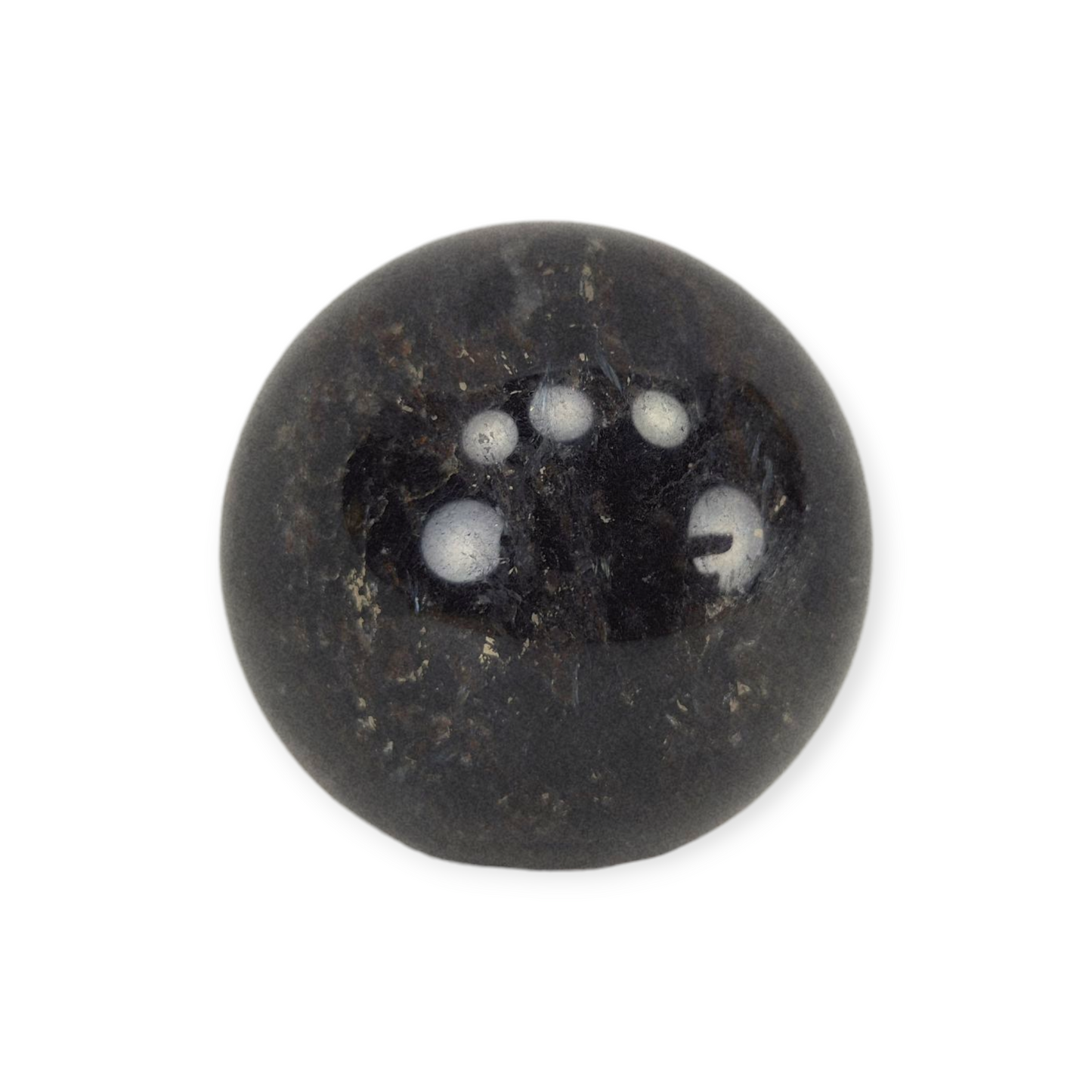 Crystals - Garnet in Arfvedsonite Sphere