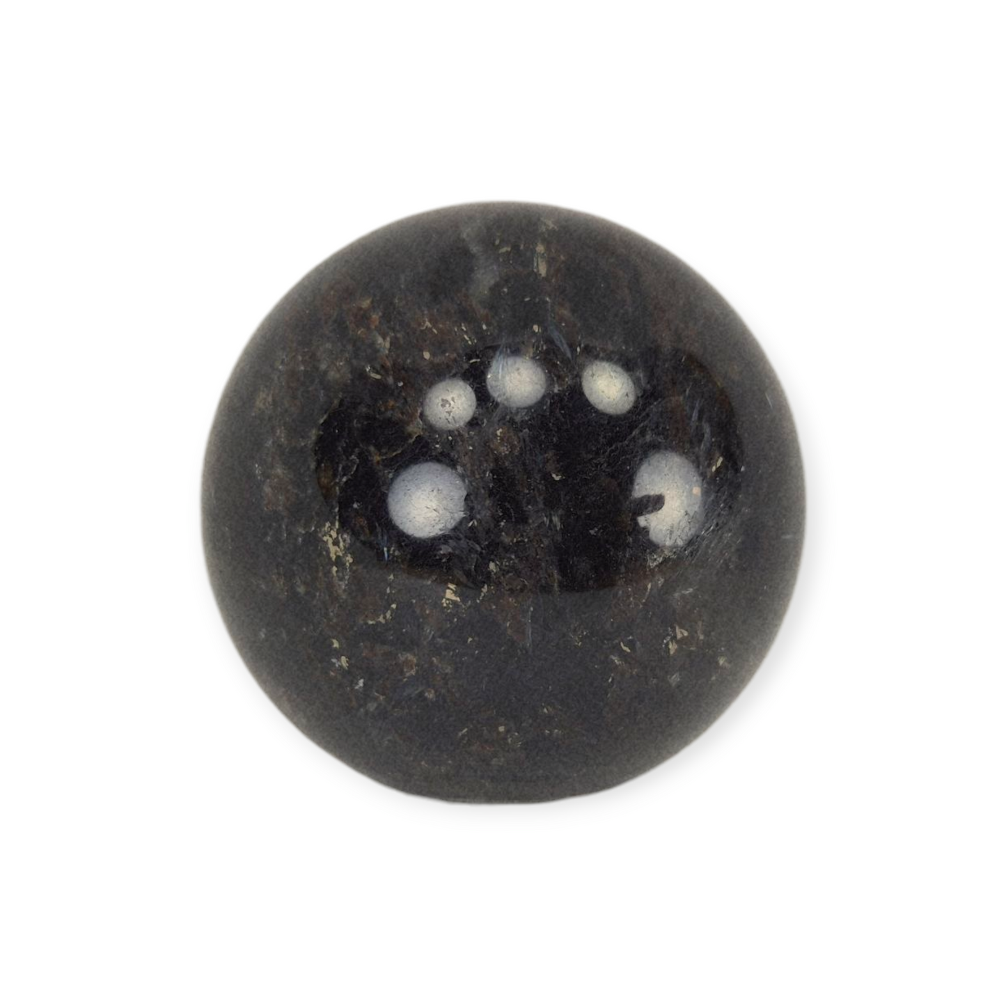 Crystals - Garnet in Arfvedsonite Sphere