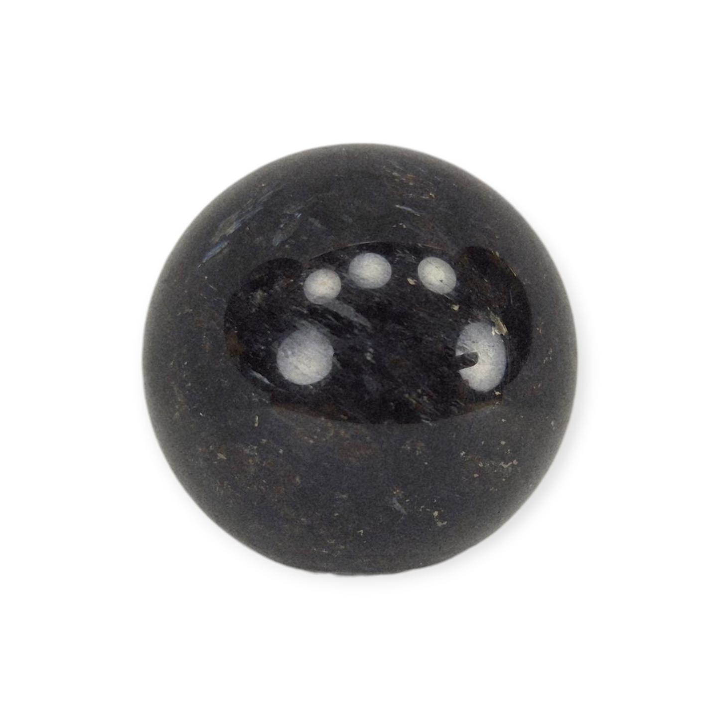 Crystals - Garnet in Arfvedsonite Sphere