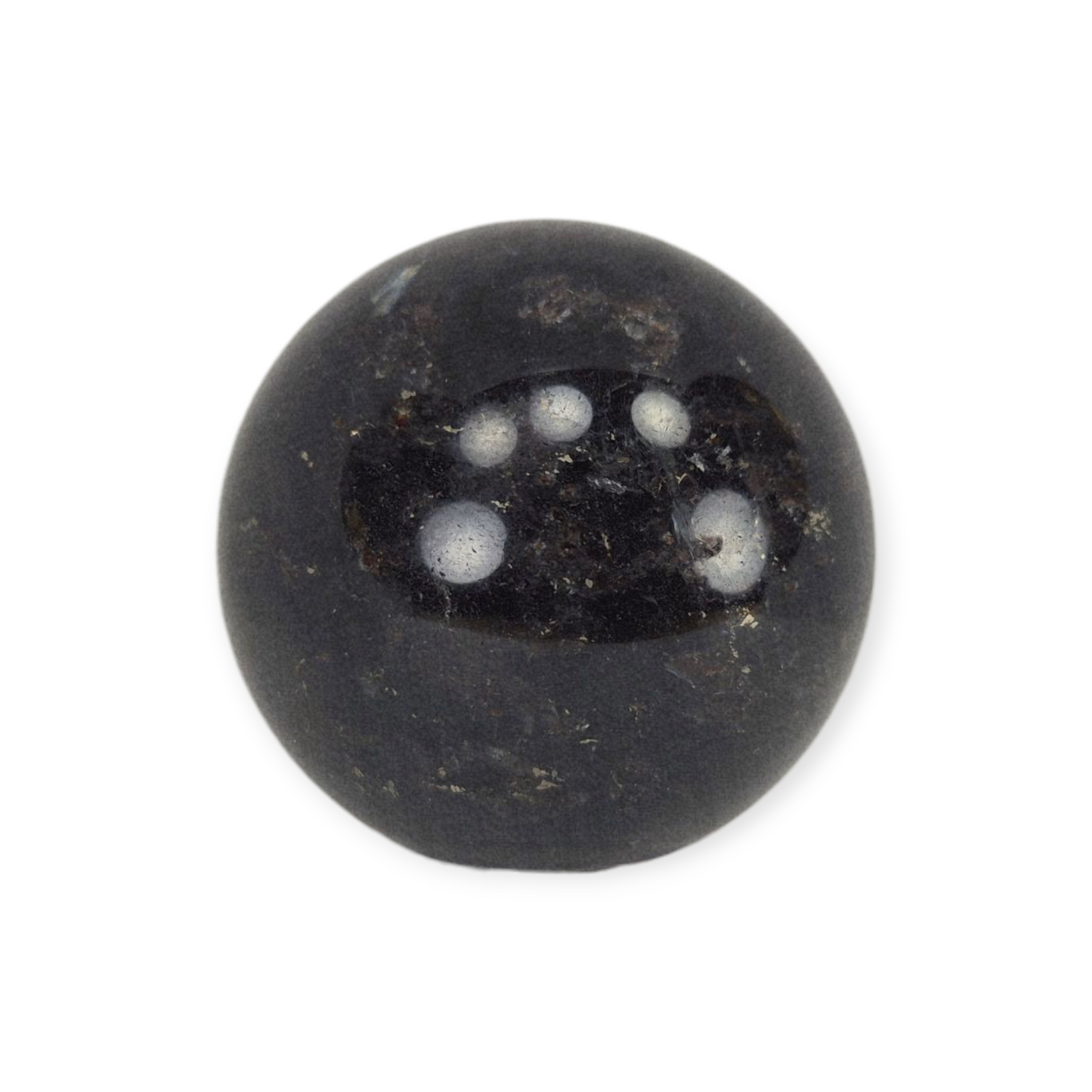 Crystals - Garnet in Arfvedsonite Sphere