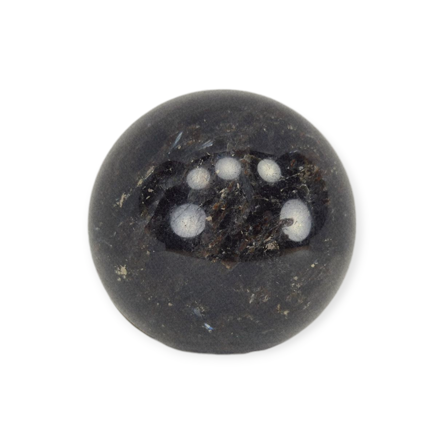 Crystals - Garnet in Arfvedsonite Sphere