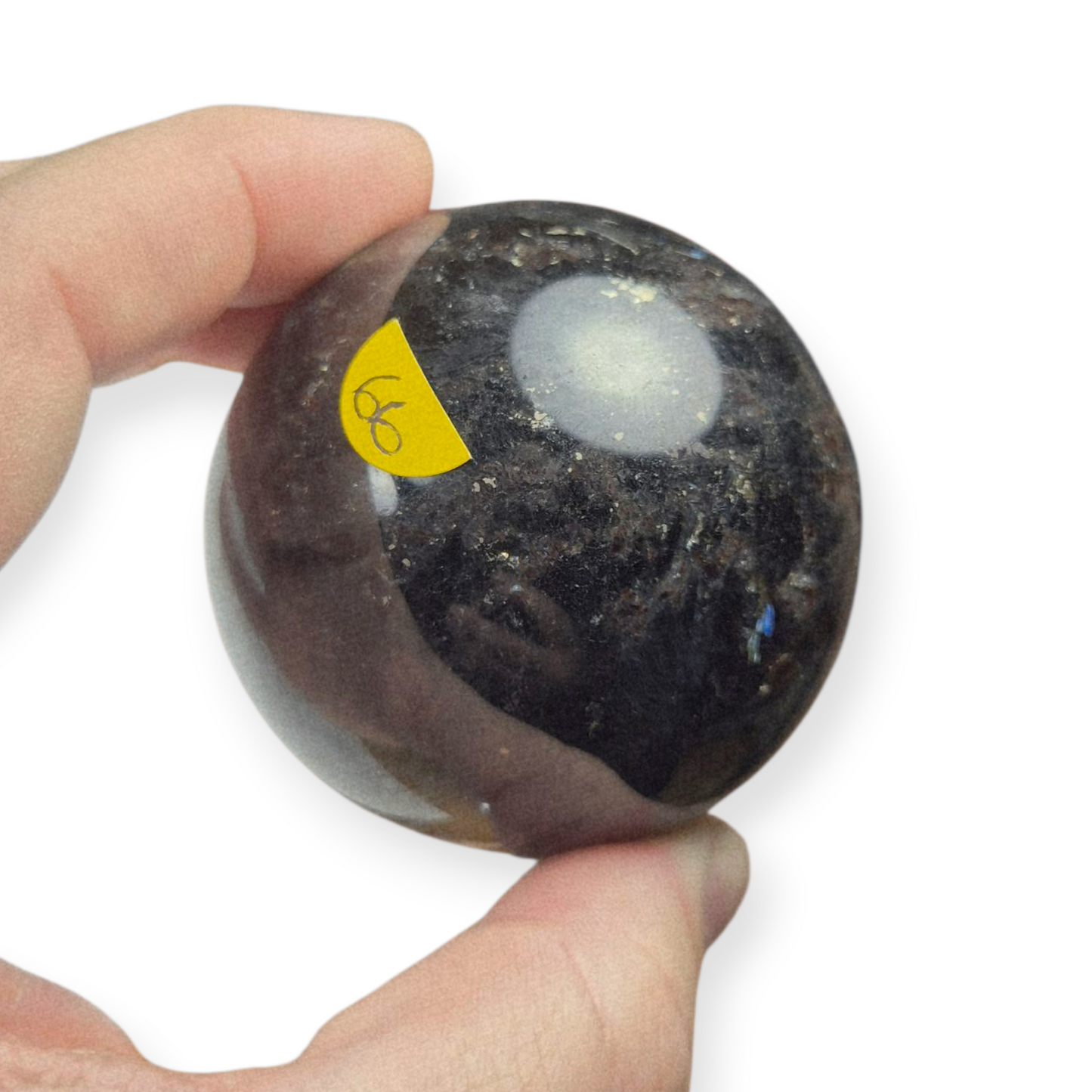 Crystals - Garnet in Arfvedsonite Sphere