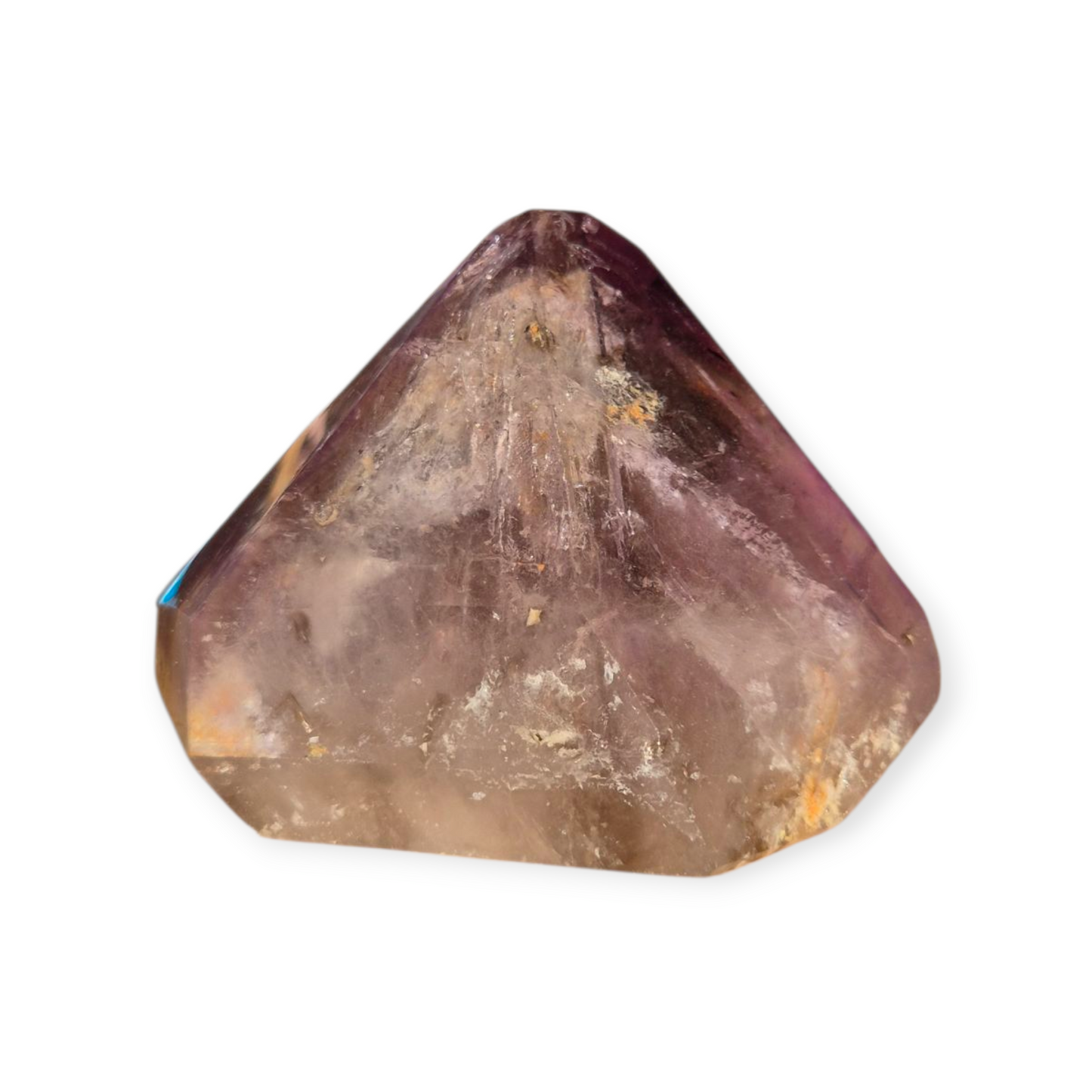 Crystals - Amethyst and Smoky Quartz Polished Point