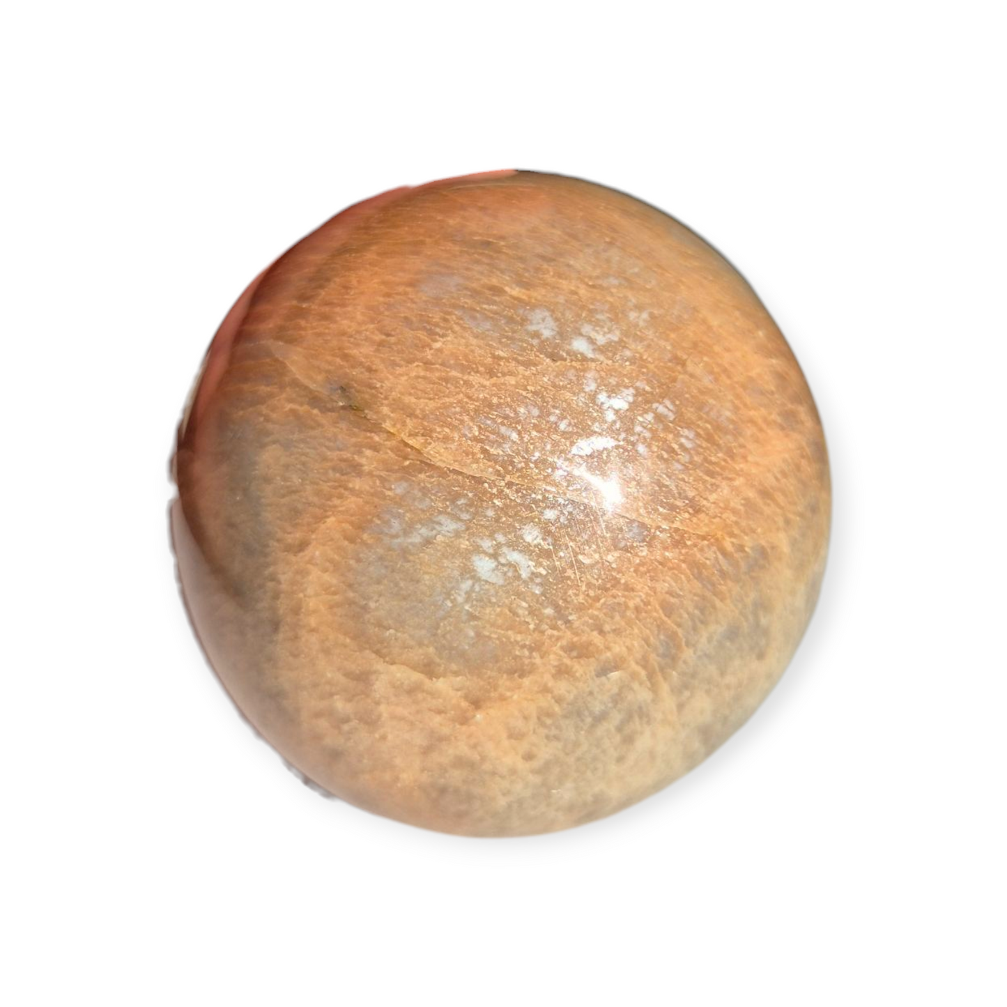 Crystals - Peach Moonstone Sphere