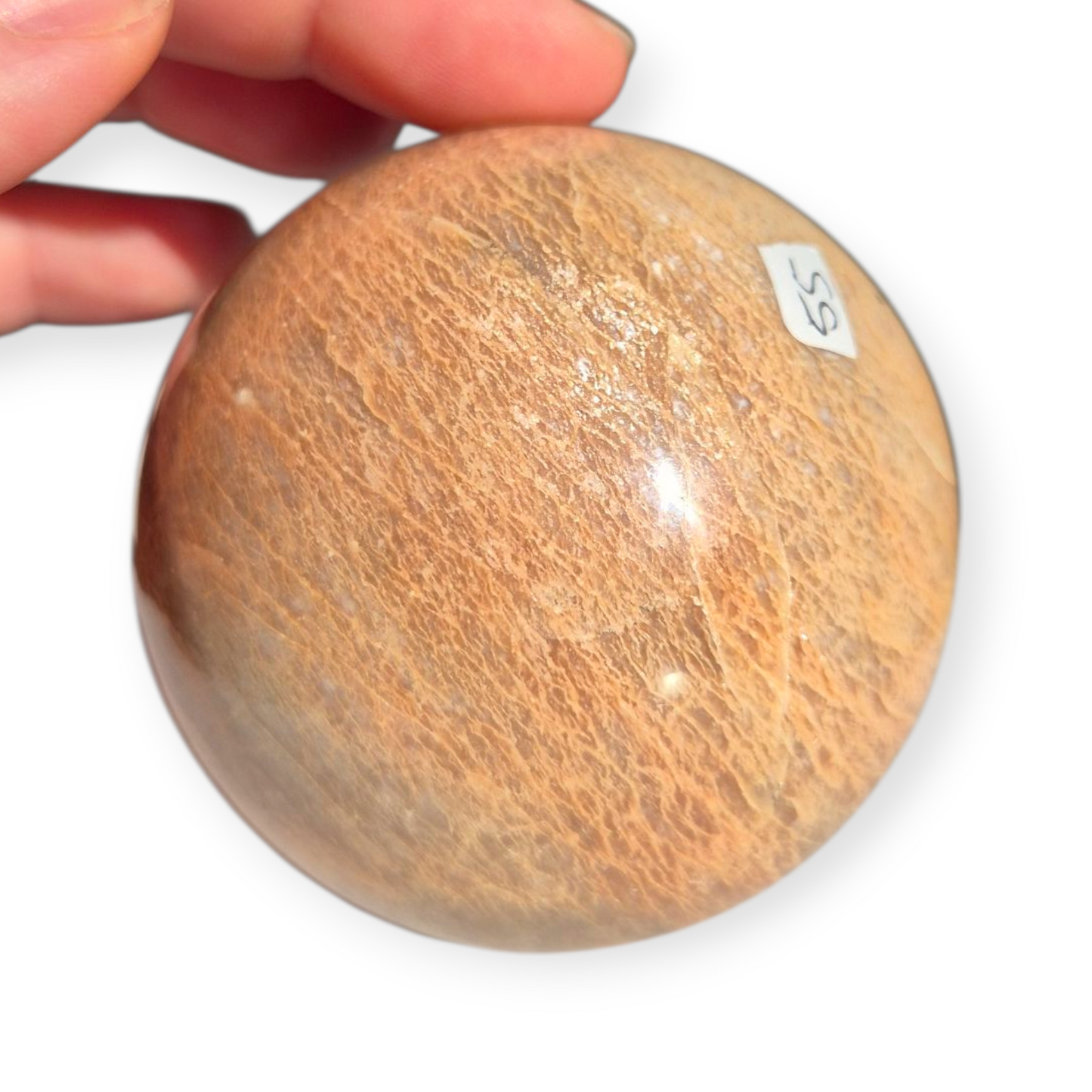 Crystals - Peach Moonstone Sphere