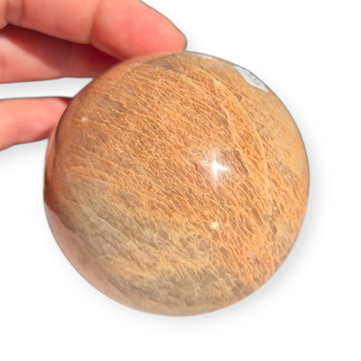 Crystals - Peach Moonstone Sphere